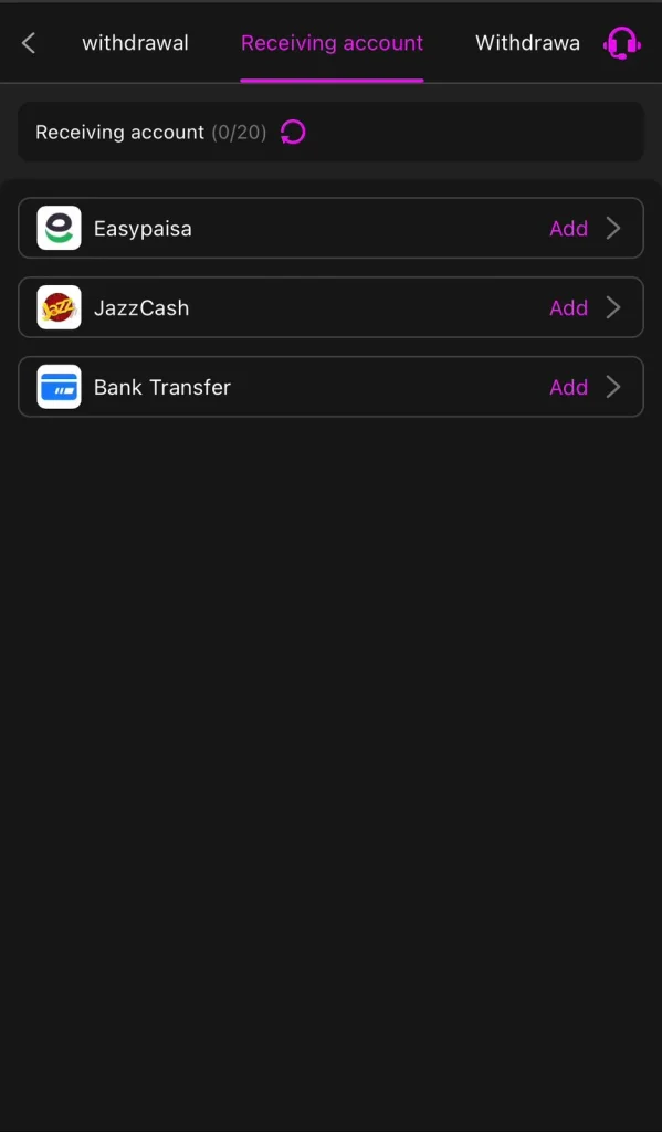 Y888 Withdraw